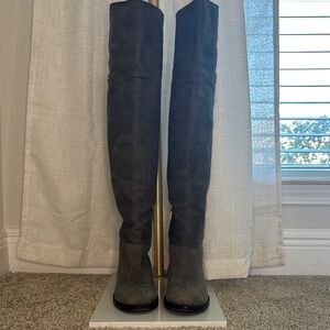 Black Knee-High Boots